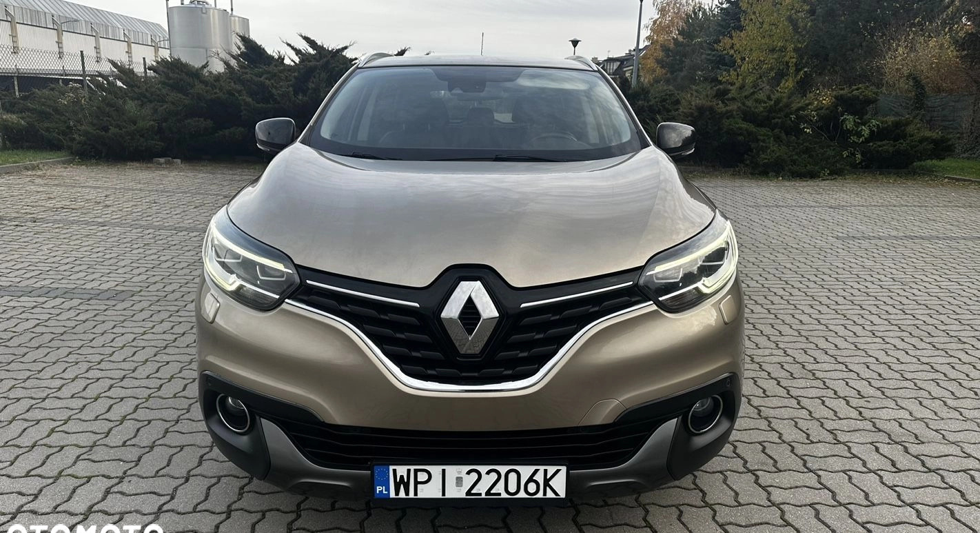 Renault Kadjar cena 59989 przebieg: 137070, rok produkcji 2016 z Piaseczno małe 781
